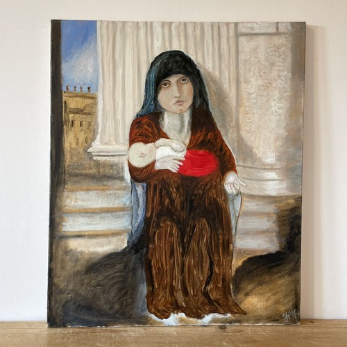 Madonna and child portrait - madonna,