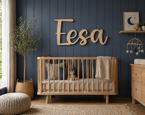 Personalised wooden name - name, sign