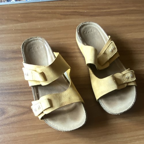 Clarks ladies tan leather - ladies,