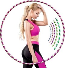 Adults Kids Hula Hoop Fitness Exercise Weight Loss Home Training Dance Hoola UK