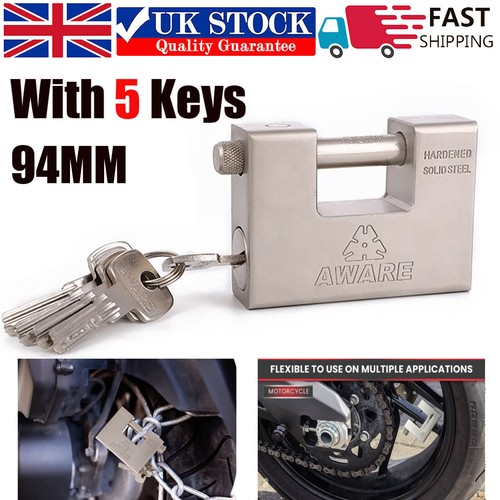 Heavy duty padlock steel 5 - heavy,