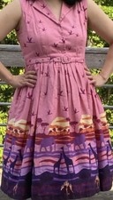 Lindy Bop Matilda Pink Safari