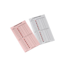 Progressive Whist Score Cards