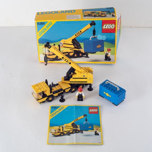 Lego 6361 crane - lego, with
