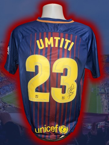 Hand signed samuel umtiti - signed, fc