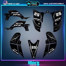 Yamaha YFZ 450 graphics kit