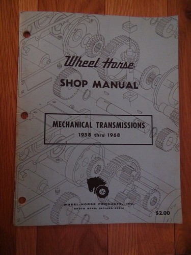 Wheel horse mechanical - wheel-horse,