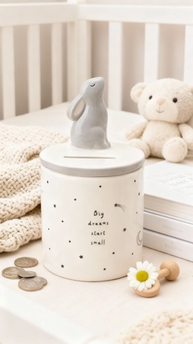 Send with love ceramic hare - send,