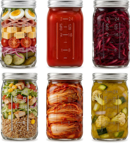 Litre wide mouth mason jars - 1,