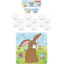 Easter Game Stick the Tail on The Bunny Rabbit Family Game Egg Hunt Prize Donkey