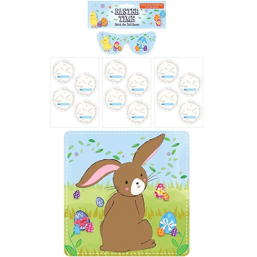 Easter game stick the tail - game,