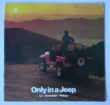 JEEP CJ-7 SCRAMBLER J-10 J-20