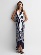 Reiss Navy Amelia Striped