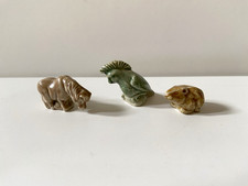 Wade Whimsies Shetland Pony Cockatoo & Guinea Pig Figures Bundle