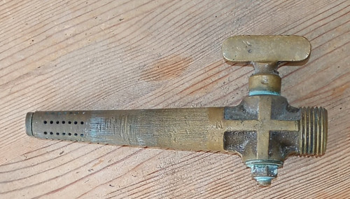 Brass barrel keg tap spigot