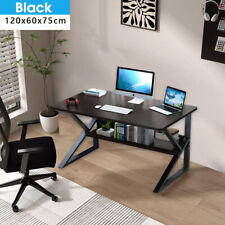Computer Desk Laptop Pc Office Desk Study Table Furniture Home Workstation Shelf