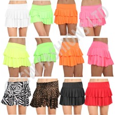 GIRLS NEON KIDS RARA SKIRT TUTU PARTY SKIRTS SHORT DANCING SALSA TANGO SCHOOL