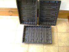 10 FULL SIZE SHALLOW SEED TRAYS WITH HOLES IDEAL FOR MICRO GREEN GROWING