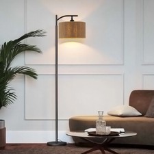Rattan Woven Floor Lamp