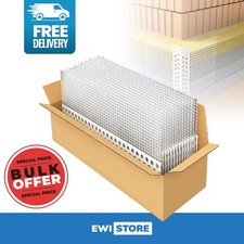 50x uPVC Render Corner Bead