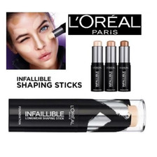 L'Oreal Infallible Shaping Stick Foundation/Highlight/Contour