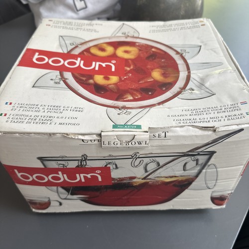 Bodum college glass punch bowl - bodum,