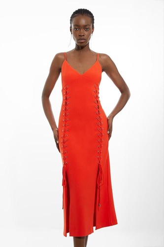 Karen millen slip midi dress - slip,