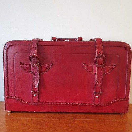 Vintage red golden leaf - vintage,