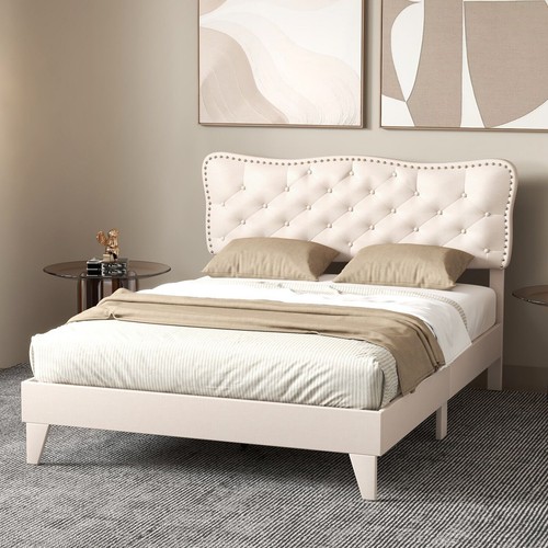 Size bed frame wooden - wooden, slats