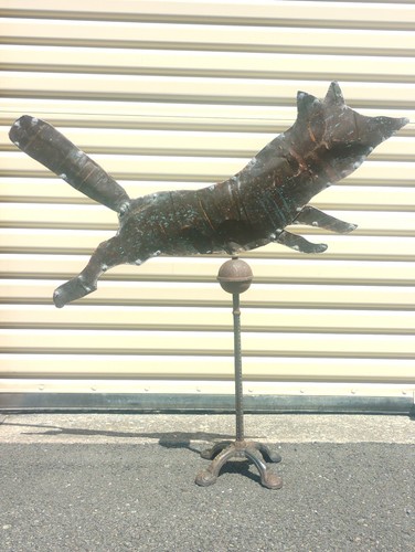 Antique copper the shape of - the,