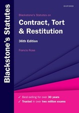 Blackstone's Statutes on