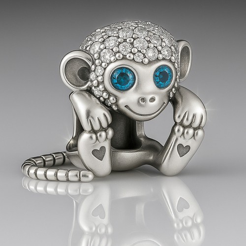 Cheeky monkey bead - cheeky, for