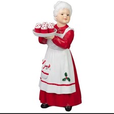 Mrs Claus Holding Cupcakes Ornament Great For Christmas Decorations In Your Home