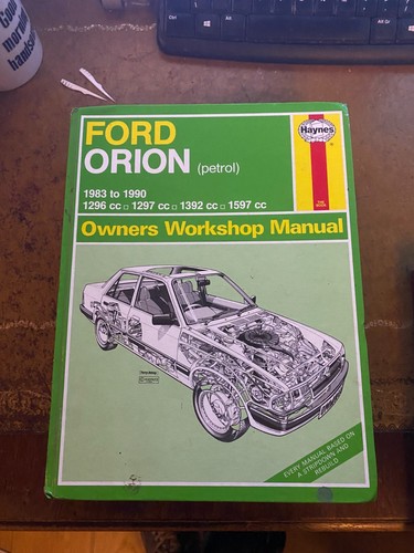 Ford orion handbook manuals - handbook,