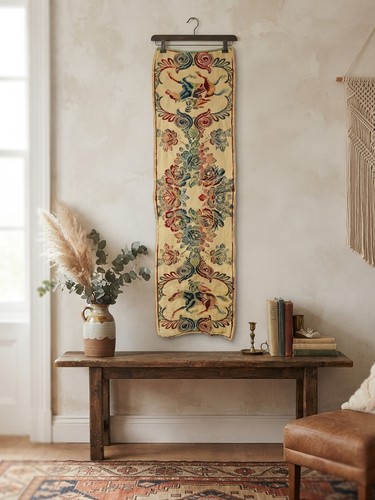 Vintage tapestry wall hanging - vintage,