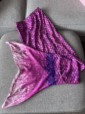 Pink Purple Mermaid Tail Kids
