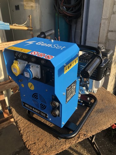 Genset weld baby 180 portable - genset,