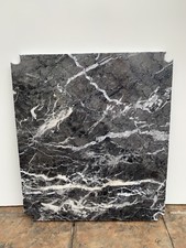 GRIGIO CARNICO BLACK ITALIAN MARBLE OFF CUT SQUARE MINT!