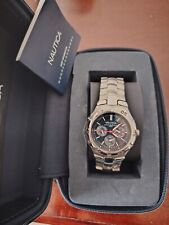 Nautica Mens Watch NAPCAS901 Stainless Steel 100m