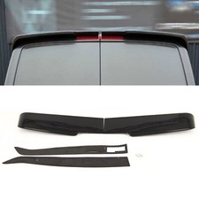 Fits VW Transporter T5 T6 2003-2021 Twin Barn Door Rear Roof Boot Spoiler Gloss
