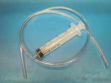 plastic syringe 10ML and 1m