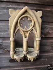 Gothic arch mirror double