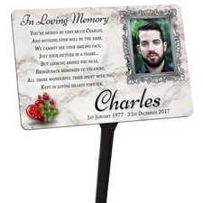 Your Photo Memorial Plaque &