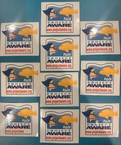 Padi project aware stickers - project,