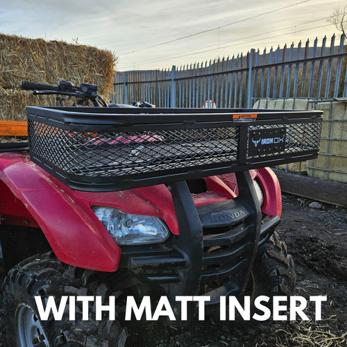 Atv front cargo - basket, quad