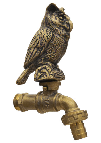 Brass garden tap - garden,