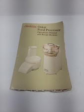 VINTAGE Sunbeam Oskar Food