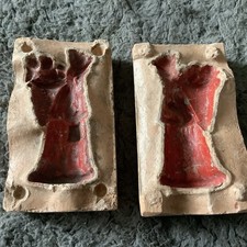 4x Vintage French 2 Part