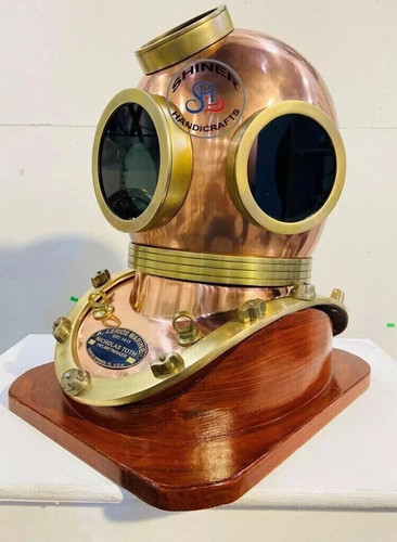Deep sea diving helmet - deep,
