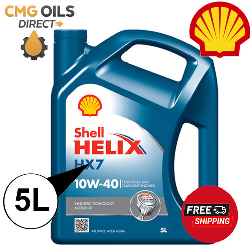 Shell helix hx7 10w - helix, semi